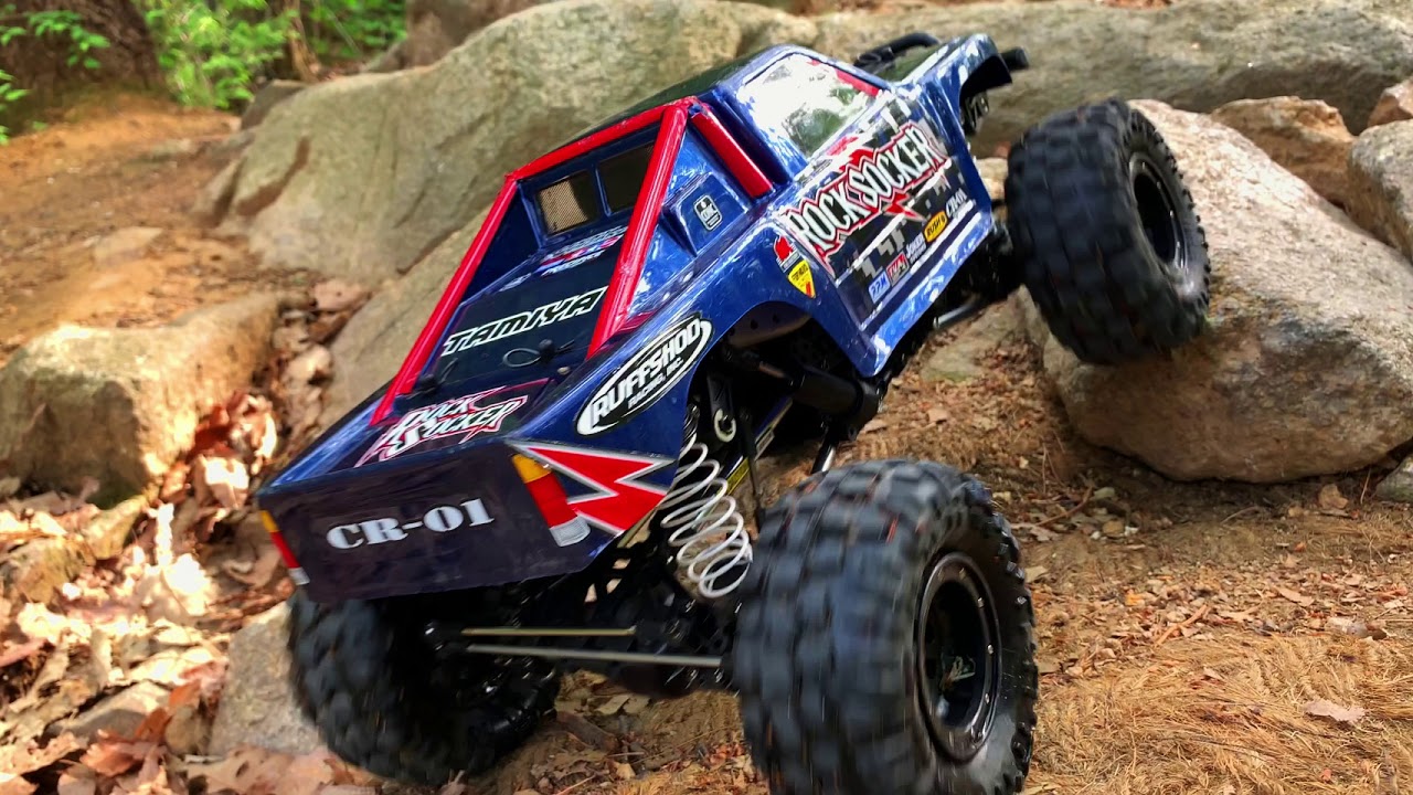 Tamiya CR01 Rock Socker Running video. 타미야 CR01 락사커 RC 주행