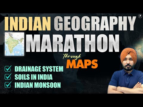 Complete Indian Geography Through Maps | Indian Geography Marathon