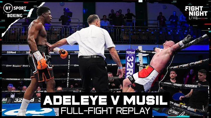 David Adeleye v Dominic Musil | Big D gets smashin...