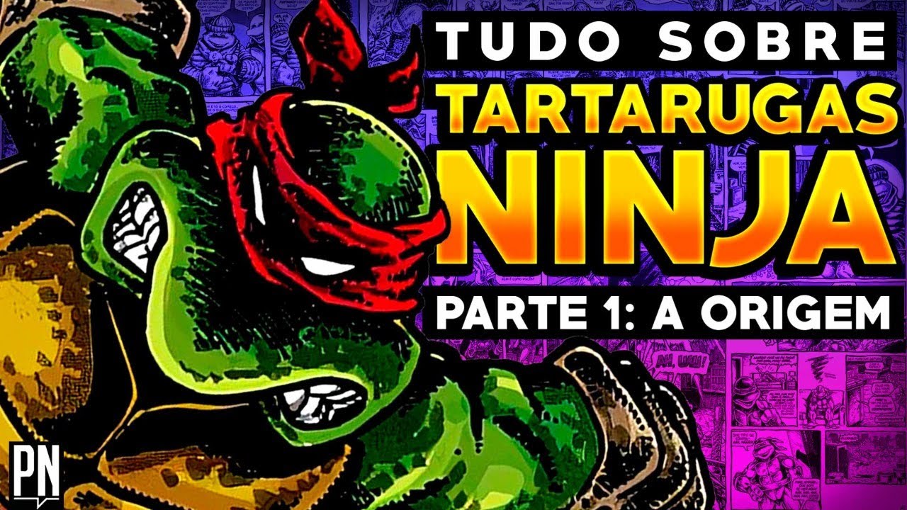 Tudo sobre TARTARUGAS NINJA! A criação e a origem nos quadrinhos