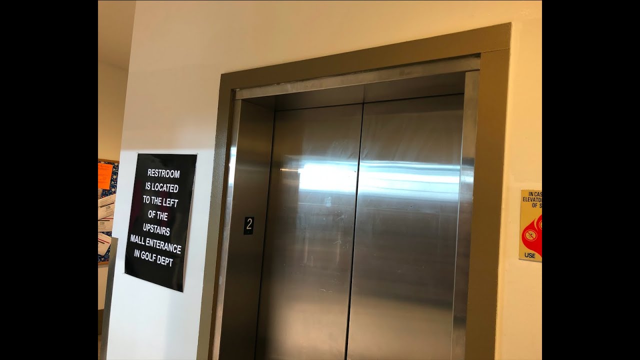 Schindler 300A Elevator At Dick’s Sporting Goods At Walden Galleria In