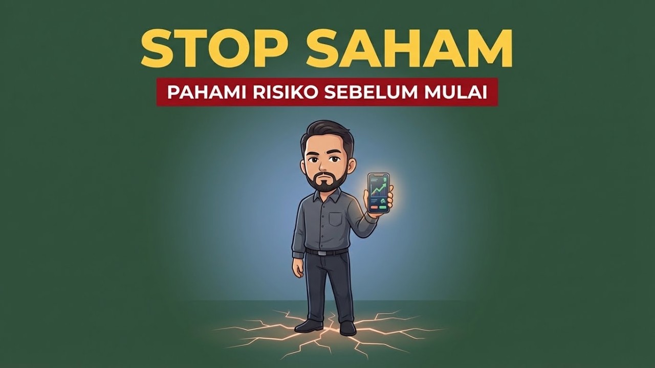 STOP INVESTASI SAHAM JIKA PONDASI KEUANGANMU BELUM SIAP
