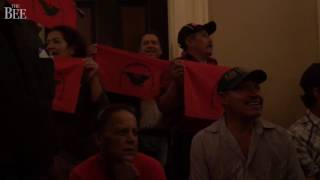United Farm Workers protests at Capitol in August 2016