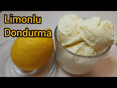 aşk tadında limonlu dondurma yapımı.limonlu dondurma tarifi.en güzel limonlu dondurma nasıl yapılır.