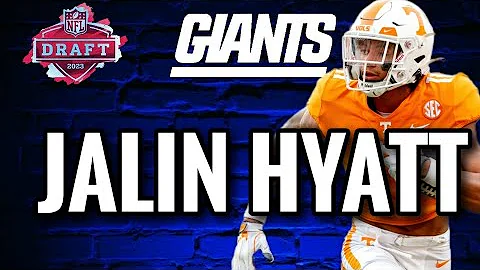 Jalin Hyatt is a New York Giant | Hype Video