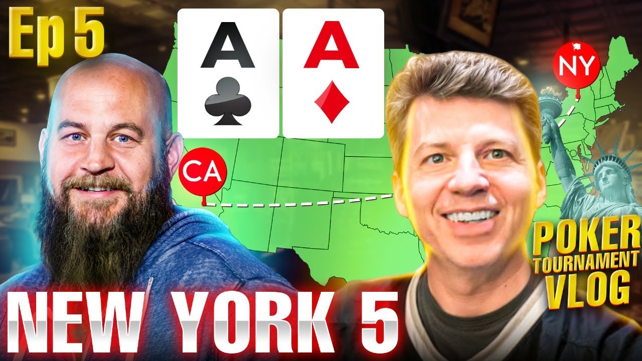 NYC to LA Poker Vlog Must Cash In Each State You Enter + Mike Baldwin
