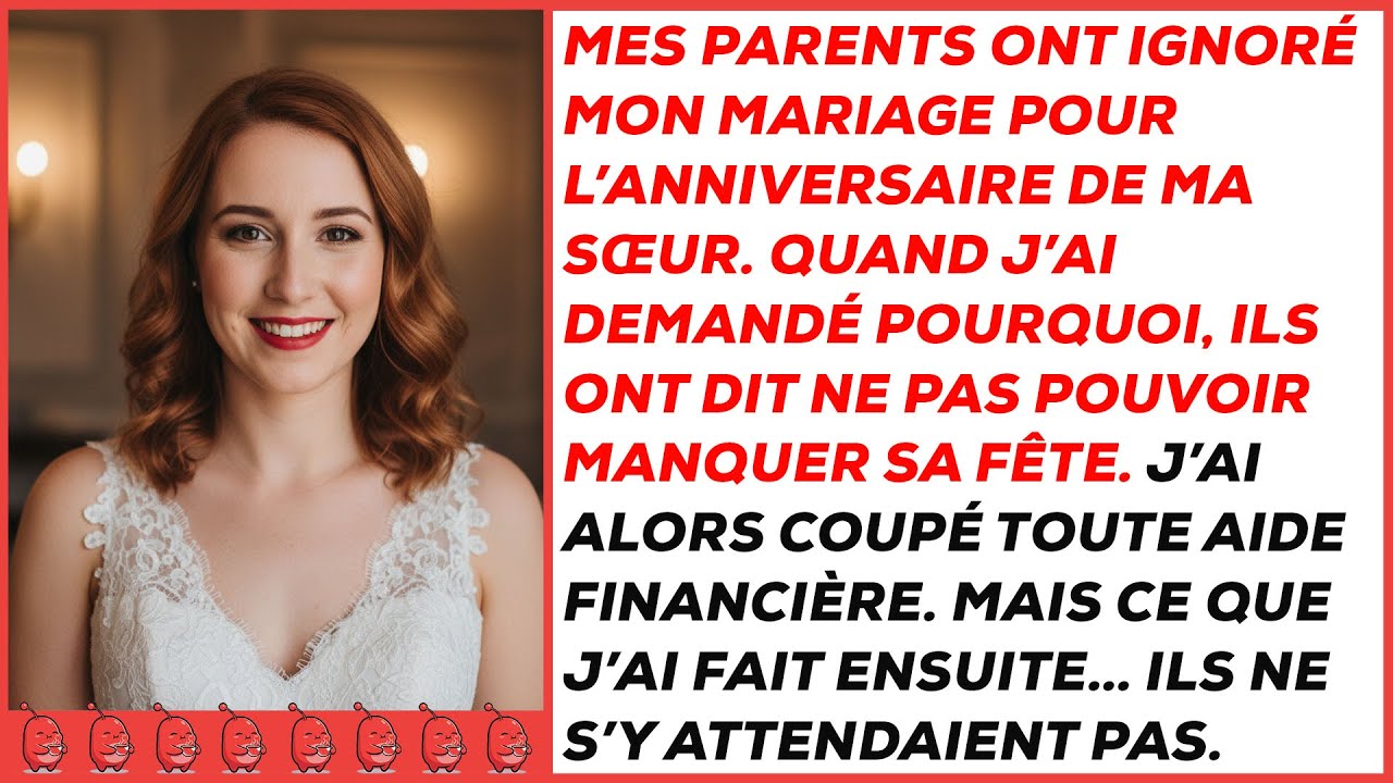 Ils ont ignoré mon mariage… jusqu’au jour où ils ont eu besoin de 50 000 $.