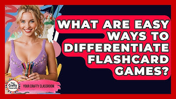 What Are Easy Ways To Differentiate Flashcard Games? - Your Crafty Classroom
