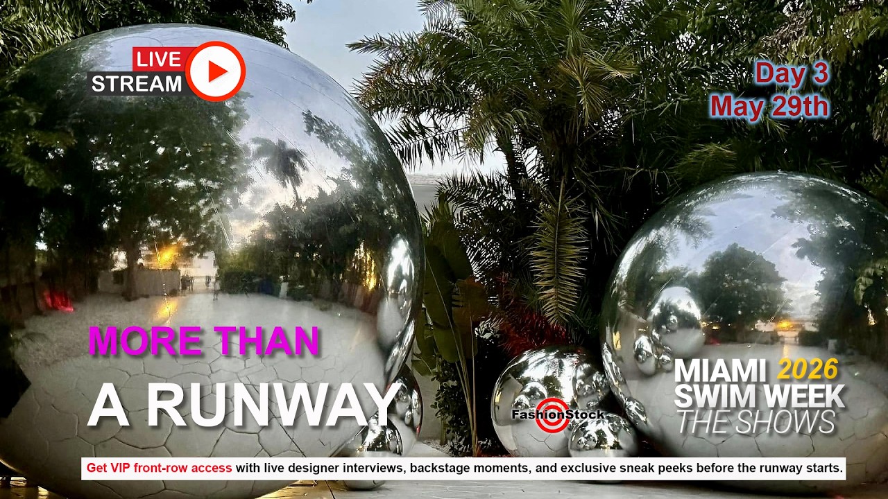 Day 3 – BTS Behind the Scenes – LIVE Broadcast from Miami Swim Week 2026 – The Shows at Mondrian