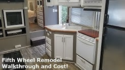 RV Remodel on a budget - Rustic Modern Before and After Tour! (Updated!) 