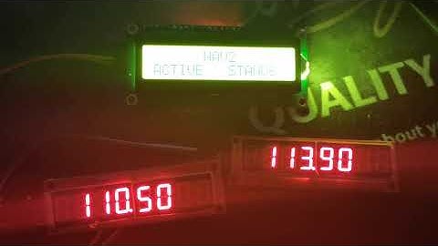 Mobiflight 2 Seven Segments display all COM and NAV