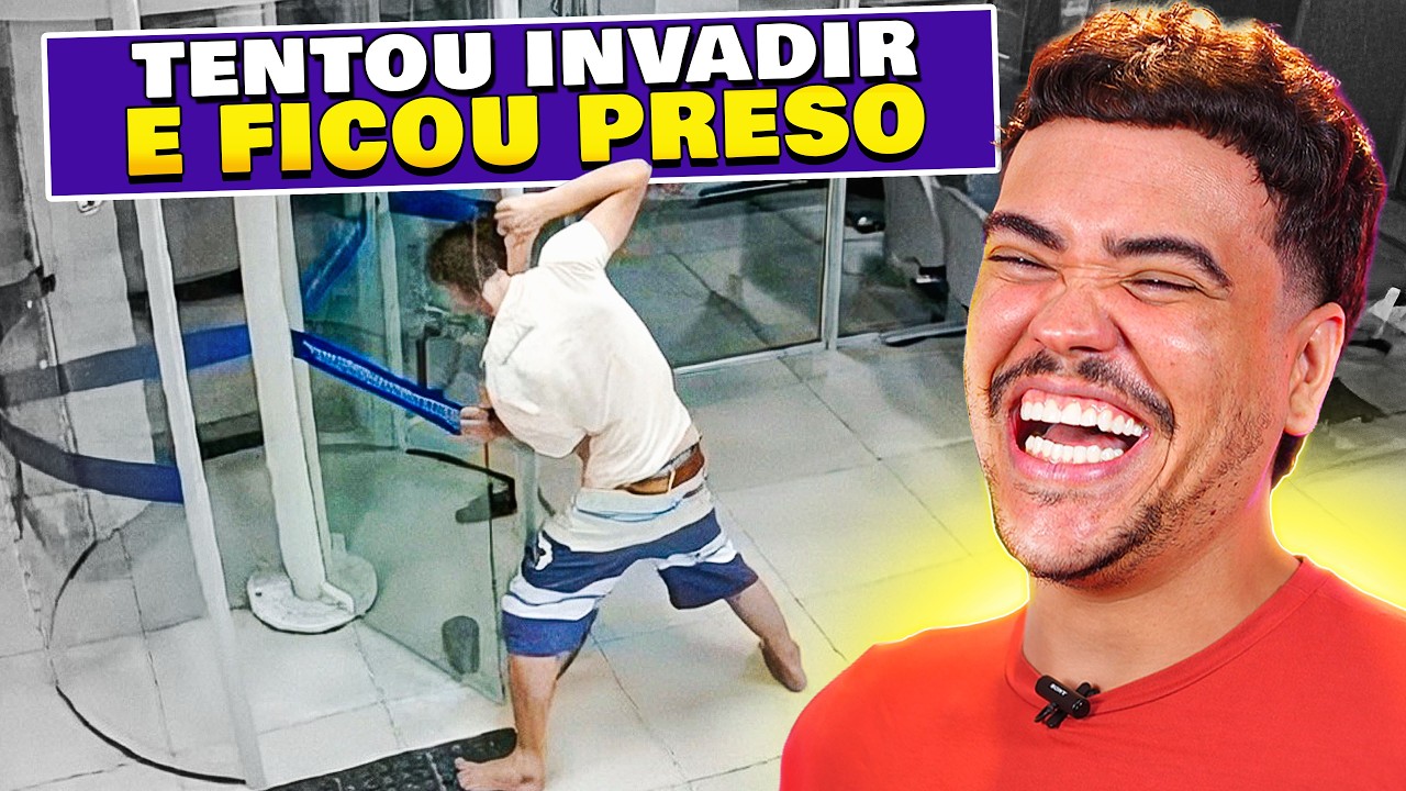 Quando o meliante é burro!