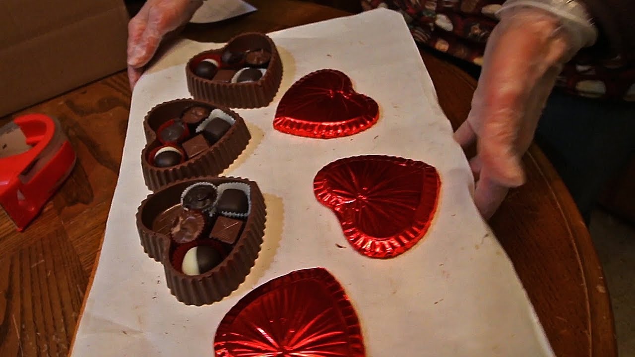 candy petřvald Enrobing Chocolate Heart Boxes