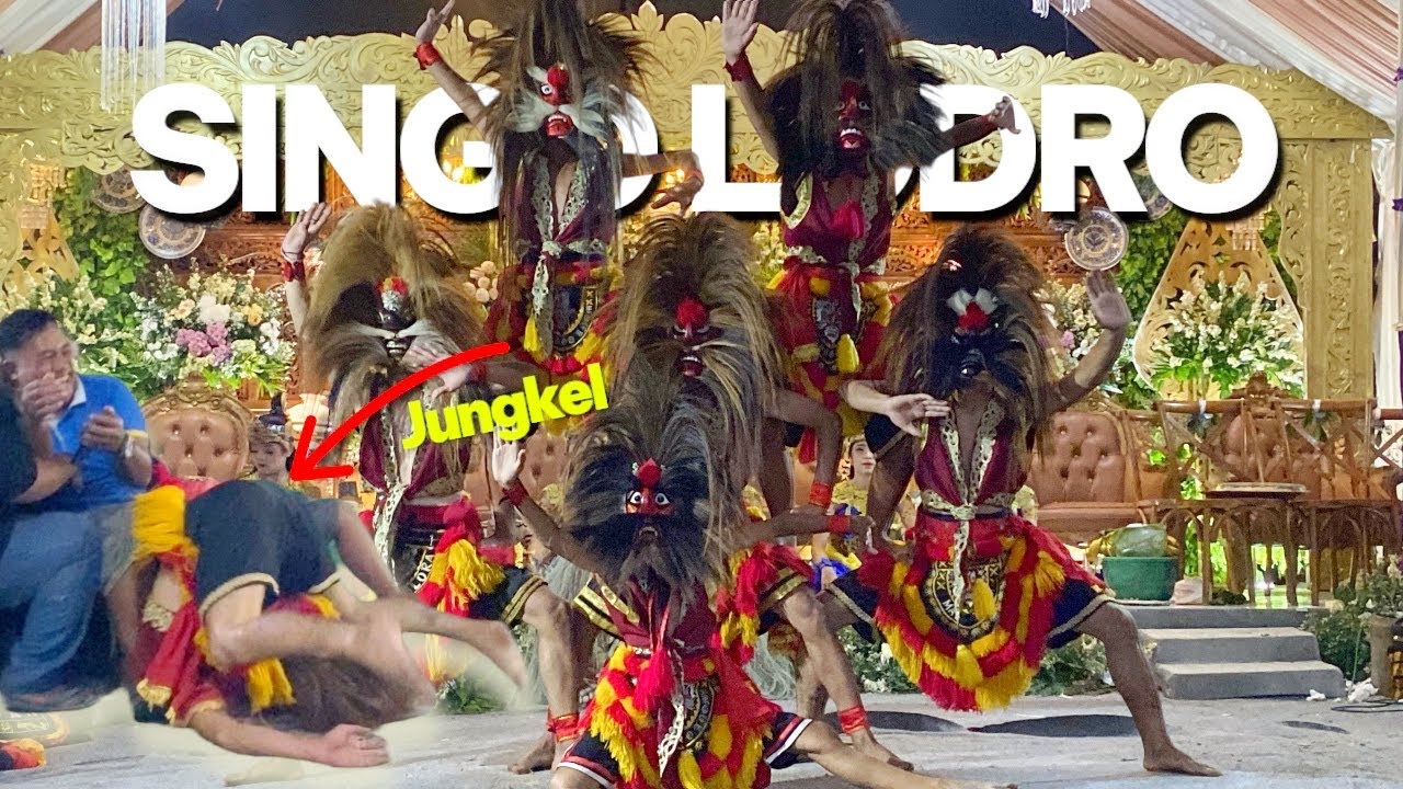 JUNGKEL !!! Rampak Bujang Ganong Singo Lodro Todanan Live Harwinangun Wedean