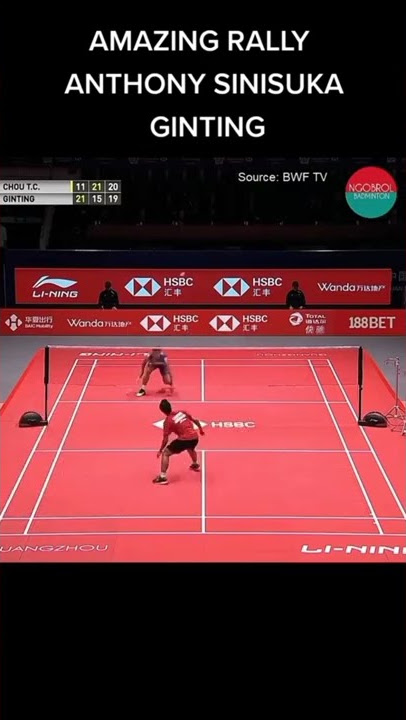 yg bikin tegang kalo nonton badminton! #shorts #tiktok #ytshorts #badminton #ginting #bulutangkis