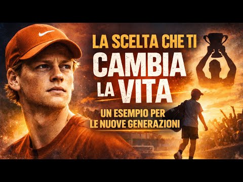 Video Sinner non è solo tennis: la scelta che cambia una vita