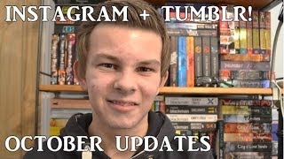 Tumblr, Instagram and Quick Updates - 21st October 2013!