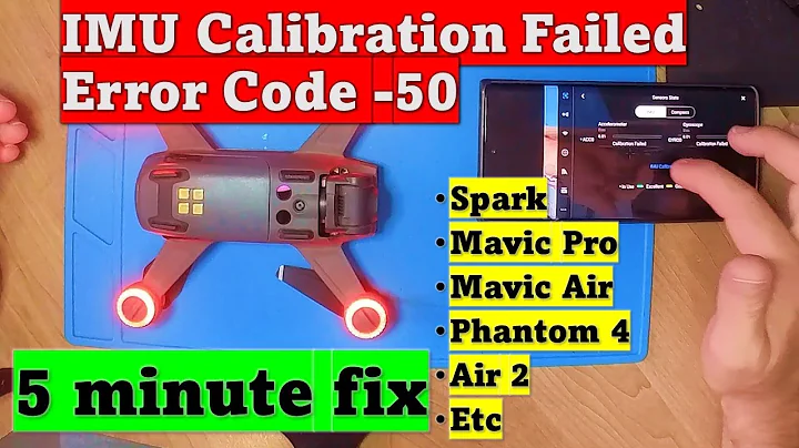 Fix: IMU calibration failed on most DJI Drones
