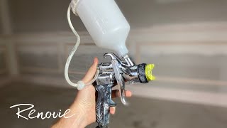 How to use Furniture Spray Gun | Naomi Findlay | Renovie