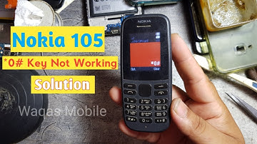 Nokia 105 *0# button not working solution Nokia | TA-1174 *0# key not working Jumper by Waqas Mobile