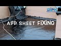 Roof Waterproofing In Chandigarh With APP Bitumen Membrane StructureFx Waterproofing