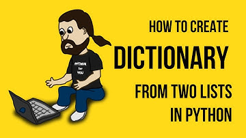 How to create a dictionary from two lists in python