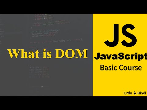 What is DOM in JavaScript  | JavaScript Beginner Course