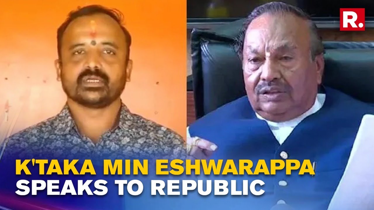 Karnataka Minister KS Eshwarappa Rejects Congress' Charges, Says 'Corporator Never Worked For Us'