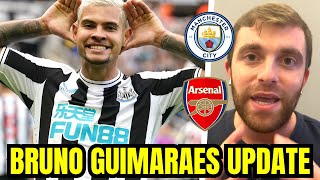 Arsenal begin talks over £100m Bruno Guimaraes Move | Arsenal Transfer Update