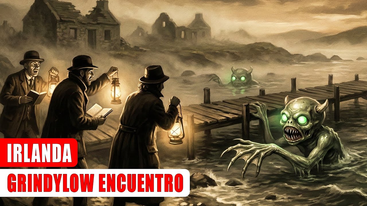 En 1926 investigadores británicos juraron que fueron PERSEGUIDOS por el Grindylow en Irlanda