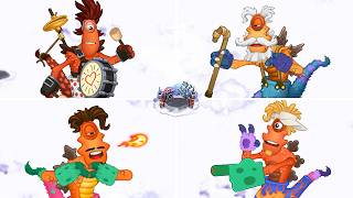 bbli$zard Island - All Monsters Sounds & Animations | My Singing Monsters