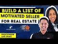 Build a List of Motivated Sellers for Real Estate | PropStream Demo