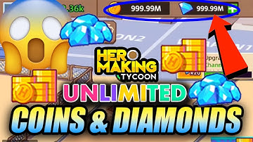 Hero Making Tycoon Hack | Unlimited Free Coins & Diamonds!!