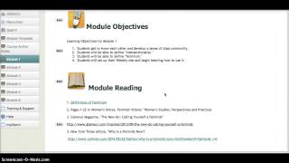 WGS 201 Module 1 Intro