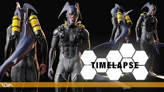 Codi_ROYA - Character (Blender & Substance Painter Timelapse)