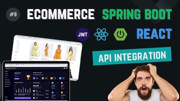 E Commerce Full Stack Website With Spring Boot, React | Product, Order, Cart Api Integration #8