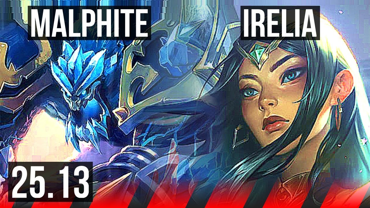MALPHITE vs IRELIA (TOP) | 6/1/10 | EUW Challenger | 25.13