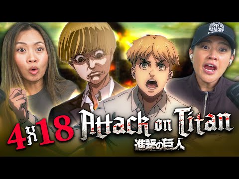 EREN 🤝🏻 ZEKE Attack on Titan Season 4 Episode 18 | Reaction & Review