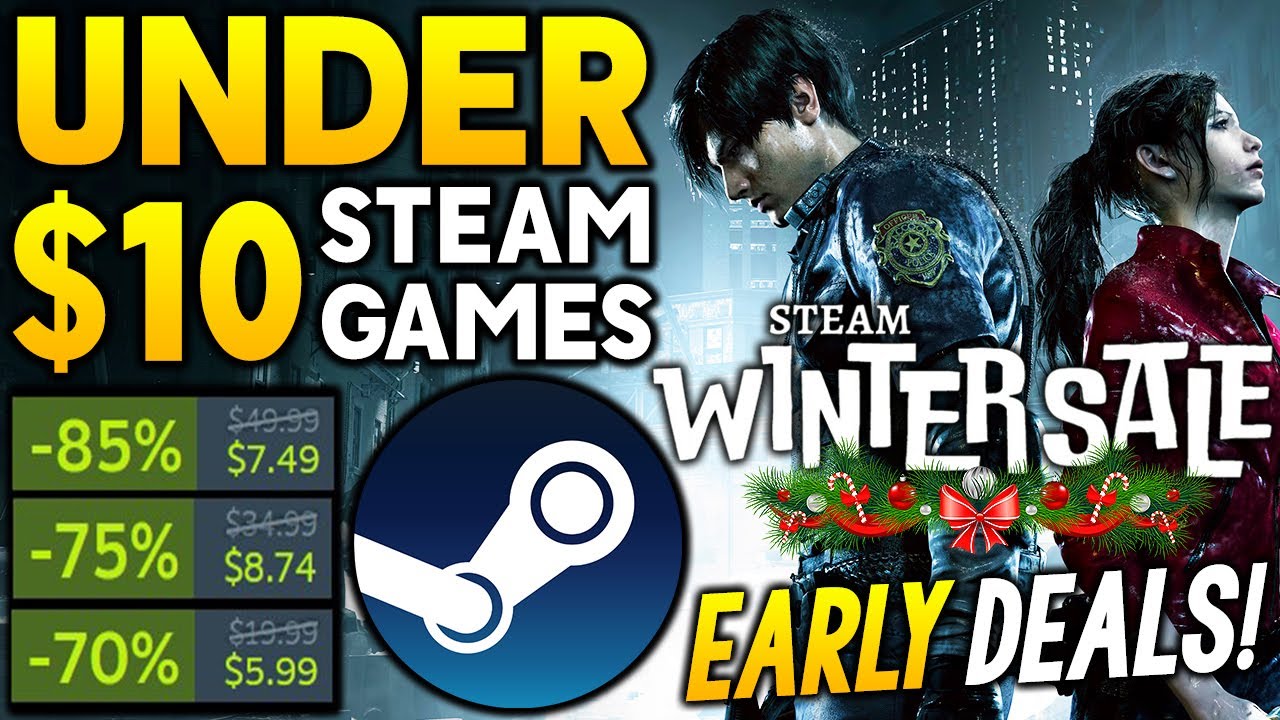 GREAT EARLY STEAM WINTER SALE 2025 DEALS UNDER $10 - AWESOME CHEAP ...