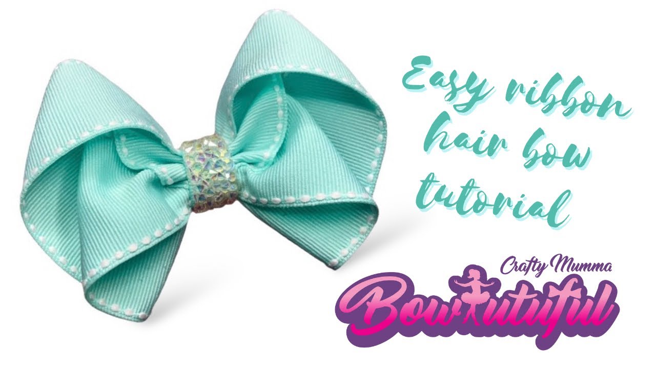 How To Make Hair Bows - Easy Tutorial