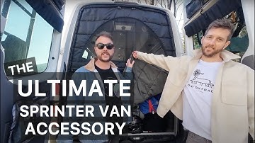 Must have Sprinter Van Accessories | Van Bug Screen Game Changer in 2024