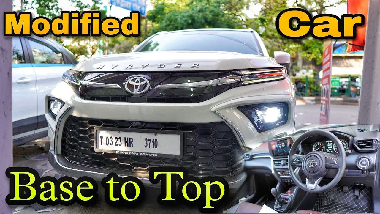 Toyota HYRYDER Modification Base to Top Modification Genuine Parts