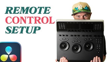 Resolve REMOTE Color Panel & Monitor Setup