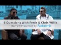 Capture de la vidéo 6 Questions With Fenix & Chris Willis - Interview Presented By Audionamix