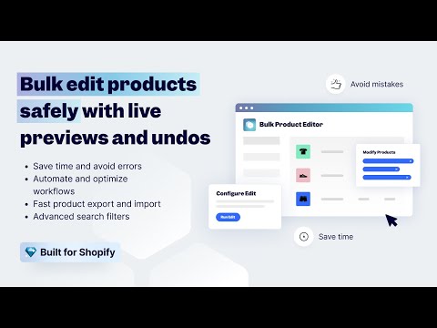 Ablestar Bulk Product Editor