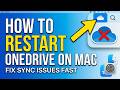How to Restart OneDrive on Mac (3 Easy Ways)