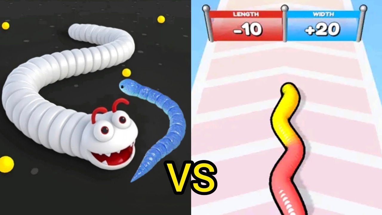 Worms.io Hungry Game vs Gummy Worm Go – Ultimate Worm Battle! 🐛🔥