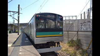 ＪＲ南武支線（尻手→浜川崎）の車窓