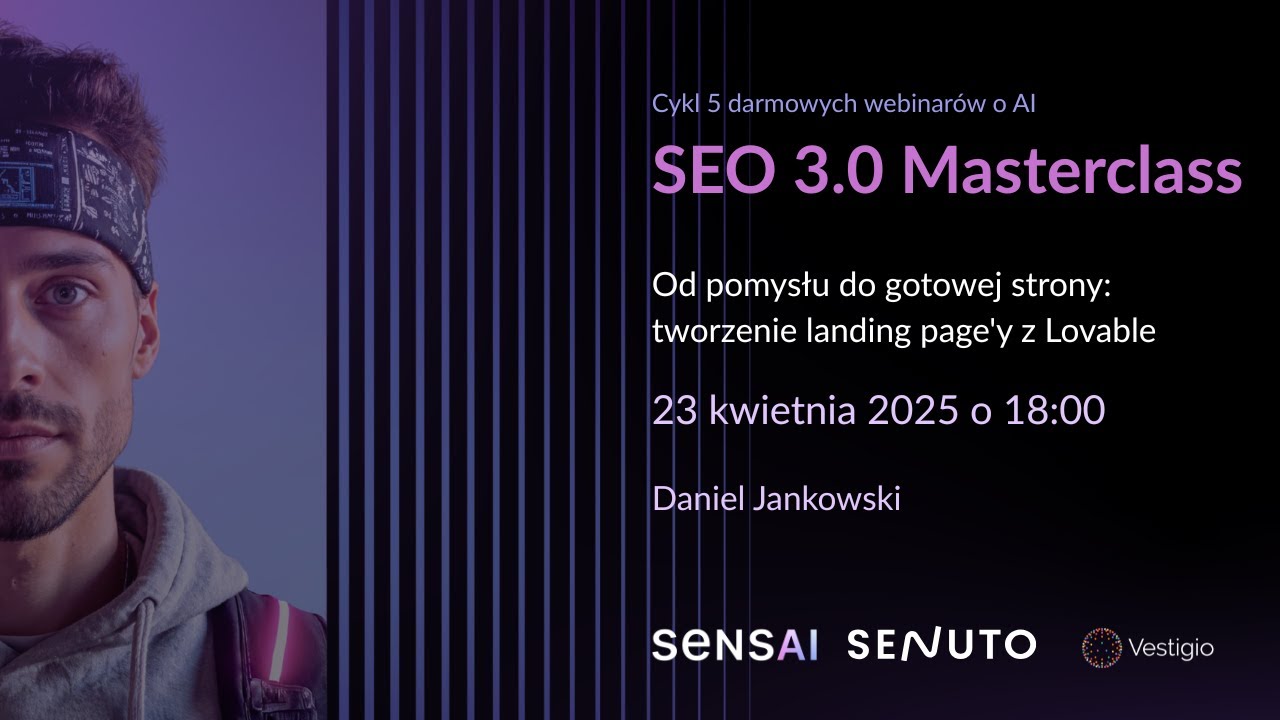 Od pomysΕu do gotowej strony www z AI : Tworzenie landing pageβy z Lovable