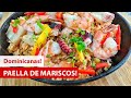 Como hacer PAELLA de MARISCO 🍚🍤🐟🐙 | Cocina Dominicana 🇩🇴